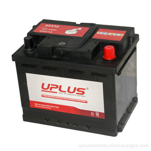 55530 Hot Export Maintenance Free Battery 12V 55ah Mf Battery